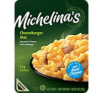 Michelinas Frozen Meal Mac Cheeseburger - 8 Oz