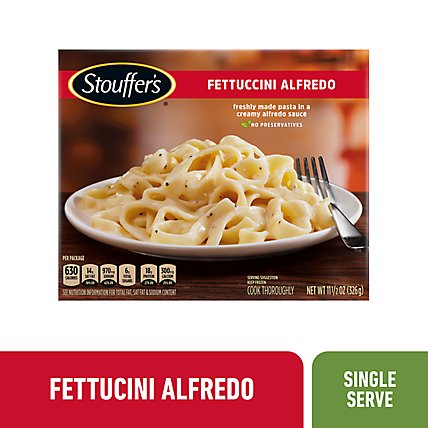 Stouffer's Fettuccini Alfredo Frozen Meal - 11.5 Oz - Image 1