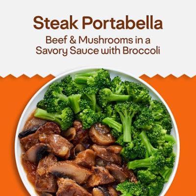 LEAN CUISINE Protein Kick Steak Portabella Frozen Entree Box - 7.5 Oz - Image 3