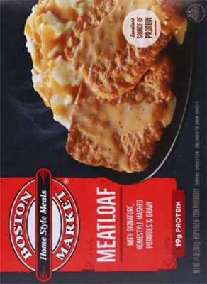 Boston Market Home Style Meals Meatloaf with Mashed Potatoes & Traditional Brown Gravy - 14 Oz - Image 6