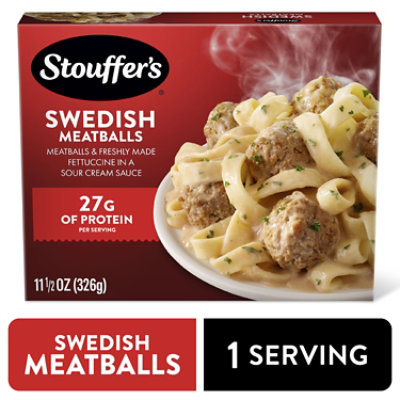 Stouffer's Swedish Meatballs Frozen Meal - 11.5 Oz - Image 1