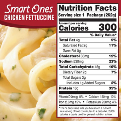 Smart Ones Chicken Fettuccine with Parmesan Sauce Frozen Meal Box - 9.25 Oz - Image 7