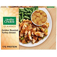 Healthy Choice Classics Complete Meals Golden Roasted Turkey Breast Frozen Meal - 10.5 Oz - Image 2