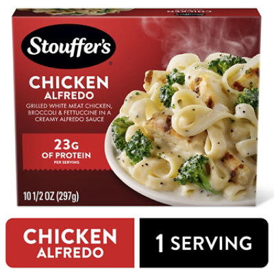 Stouffer's Chicken Fettuccini Alfredo Frozen Meal - 10.5 Oz - Image 1