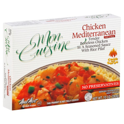 Mon Cuisine Chicken And Rice Mediterranean Dinner - 10 Oz - Image 1