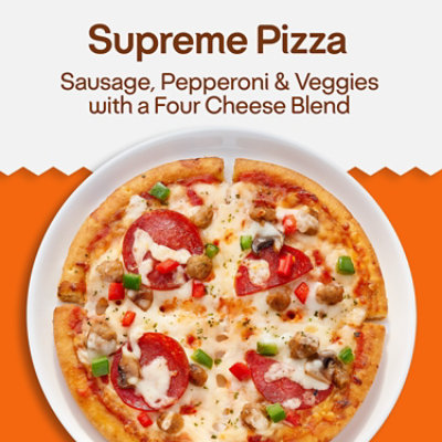 LEAN CUISINE Protein Kick Supreme Frozen Pizza Box - 6 Oz - Image 3