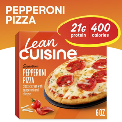 LEAN CUISINE Protein Kick Pepperoni Frozen Pizza - 6 Oz
