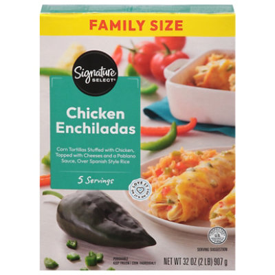 Signature SELECT Gourmet Club Frozen Chicken Enchilada - 32 Oz