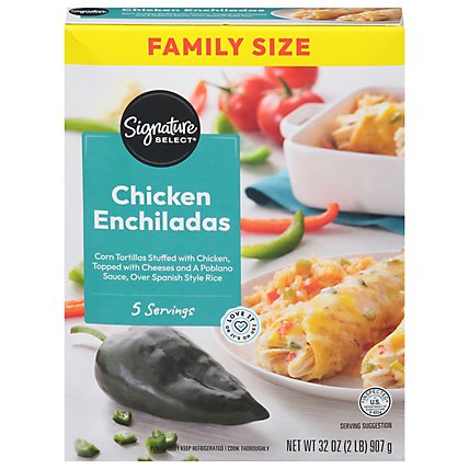 Signature SELECT Gourmet Club Frozen Chicken Enchilada - 32 Oz - Image 3