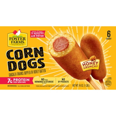 Foster Farms Frozen Food Corn Dogs Chicken - 16 Oz - Image 2