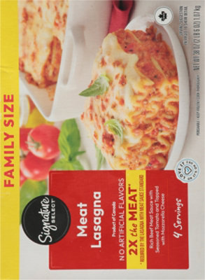 Signature SELECT Lasagna Meat Family Size - 38 Oz - Image 5