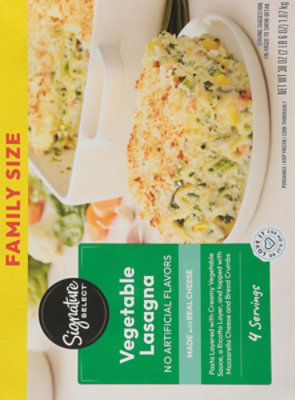 Signature SELECT Frozen Food Lasagna Six Vegetable - 40 Oz - Image 5