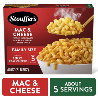 Macaroni & Cheese Family Size Frozen Meal