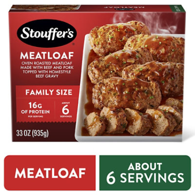 Stouffer's Family Size Meatloaf Frozen Meal - 33 Oz - Image 1