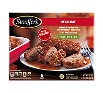 STOUFFERS Meal Family Size Meat Loaf in Gravy - 33 Oz