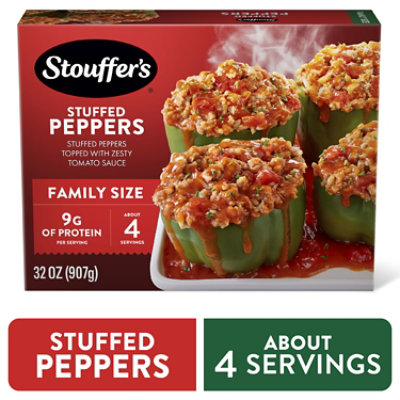 Stouffer's Family Size Stuffed Peppers Frozen Dinner - 32 Oz - Image 1