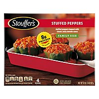 Stouffer's Family Size Stuffed Peppers Frozen Dinner - 32 Oz - Image 1