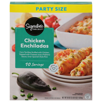 Signature SELECT Gourmet Club Chicken Enchiladas - 56 Oz