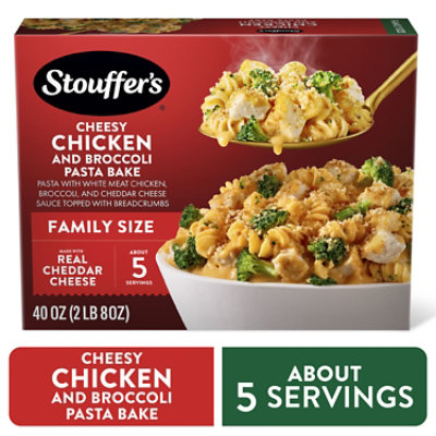 Stouffer's Family Size Chicken And Broccoli Pasta Bake Frozen Meal - 40 Oz - Image 1