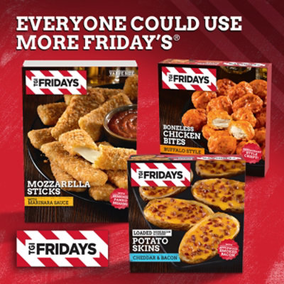 TGI Fridays Mozzarella Sticks Value Size Frozen Snacks with Marinara Sauce Box - 30 Oz - Image 7