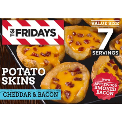 Tgi Fridays Potato Skins Cheddar And Bacon 24 Oz Randalls