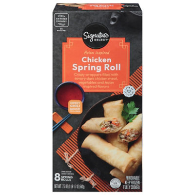 Signature SELECT Chicken And Vegetable Spring Rolls - 17.7 Oz - Image 3