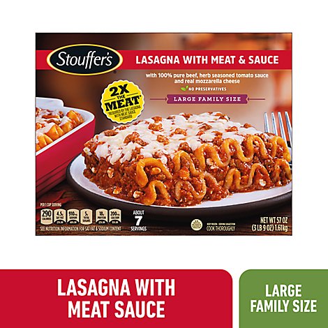 Stouffer's Large Family Size - Online Groceries | Pavilions
