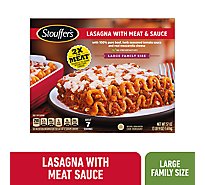 Stouffer's Large Family Size Lasagna With Meat And Sauce Box - 57 Oz
