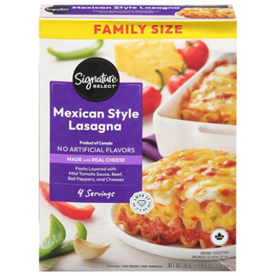 Signature SELECT Gourmet Club Mexican Lasagna - 40 Oz - Image 1