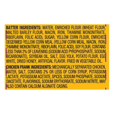 Foster Farms Honey Crunchy Flavor Corn Dogs 16 ct - Image 5