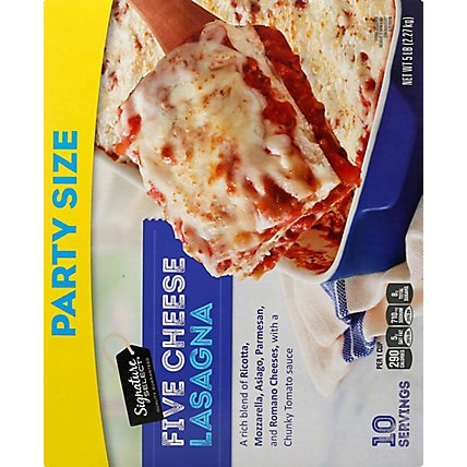 Signature SELECT Lasagna Five Cheese Party Size - 5 Lb - Image 6