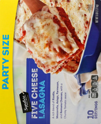 Signature SELECT Lasagna Five Cheese Party Size - 5 Lb - Image 6