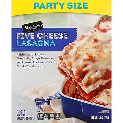 Signature SELECT Lasagna Five Cheese Party Size - 5 Lb - Image 2