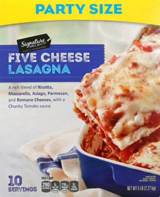 Signature SELECT Lasagna Five Cheese Party Size - 5 Lb - Image 2
