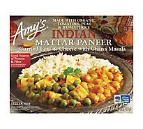 Amy's Indian Mattar Paneer - 10 Oz