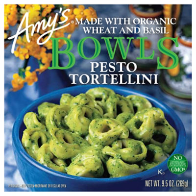 Amy's Pesto Tortellini Bowl - 9.5 Oz - Image 3