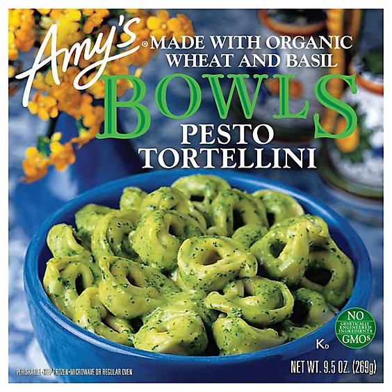 Amy's Pesto Tortellini Bowl - 9.5 Oz