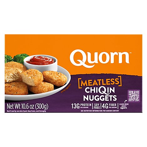 Quorn Meatless Nuggets Non GMO Soy Free - 10.6 Oz