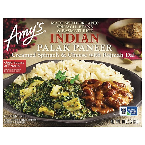 Amys Indian Palak Paneer - 10 Oz