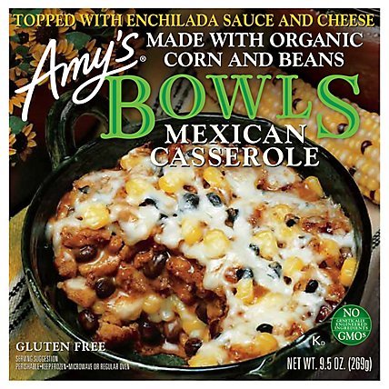 Amys Bowls Mexican Casserole - 9.5 Oz