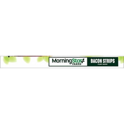 MorningStar Farms Veggie Breakfast Veggie Bacon Strips Original Vegetarian - 5.25 Oz - Image 8