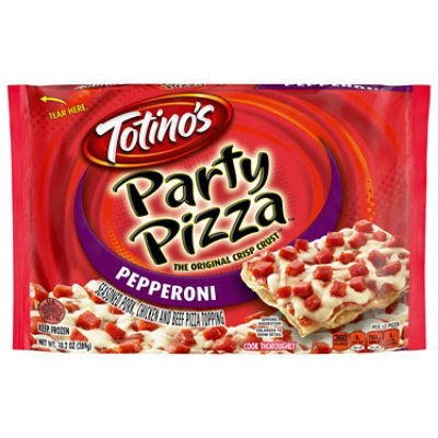 Totinos Party Pizza Pepperoni Frozen - 10.2 Oz