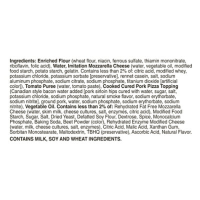 Totinos Party Pizza Canadian Style Bacon Frozen - 10.4 Oz - Image 5