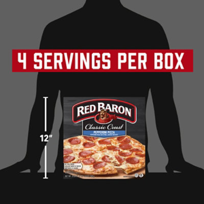 Red Baron Pizza Classic Crust Pepperoni - 20.6 Oz - Image 4