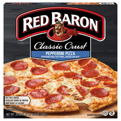 Red Baron Pizza Classic Crust Pepperoni - 20.6 Oz