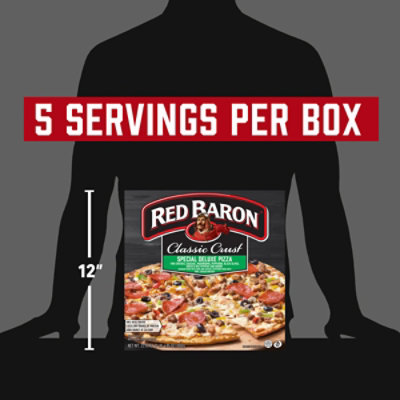 Red Baron Pizza Classic Crust Special Deluxe - 22.95 Oz - Image 4