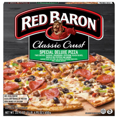 Red Baron Pizza Classic Crust Special Deluxe - 22.95 Oz