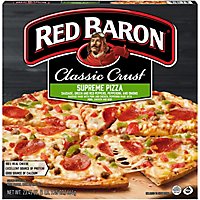 Red Baron Pizza Classic Crust Supreme - 23.45 Oz - Image 2