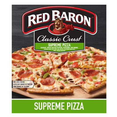 Red Baron Pizza Classic Crust Supreme - 23.45 Oz - Image 1