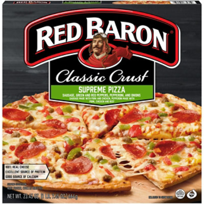 Red Baron Pizza Classic Crust Supreme - 23.45 Oz
